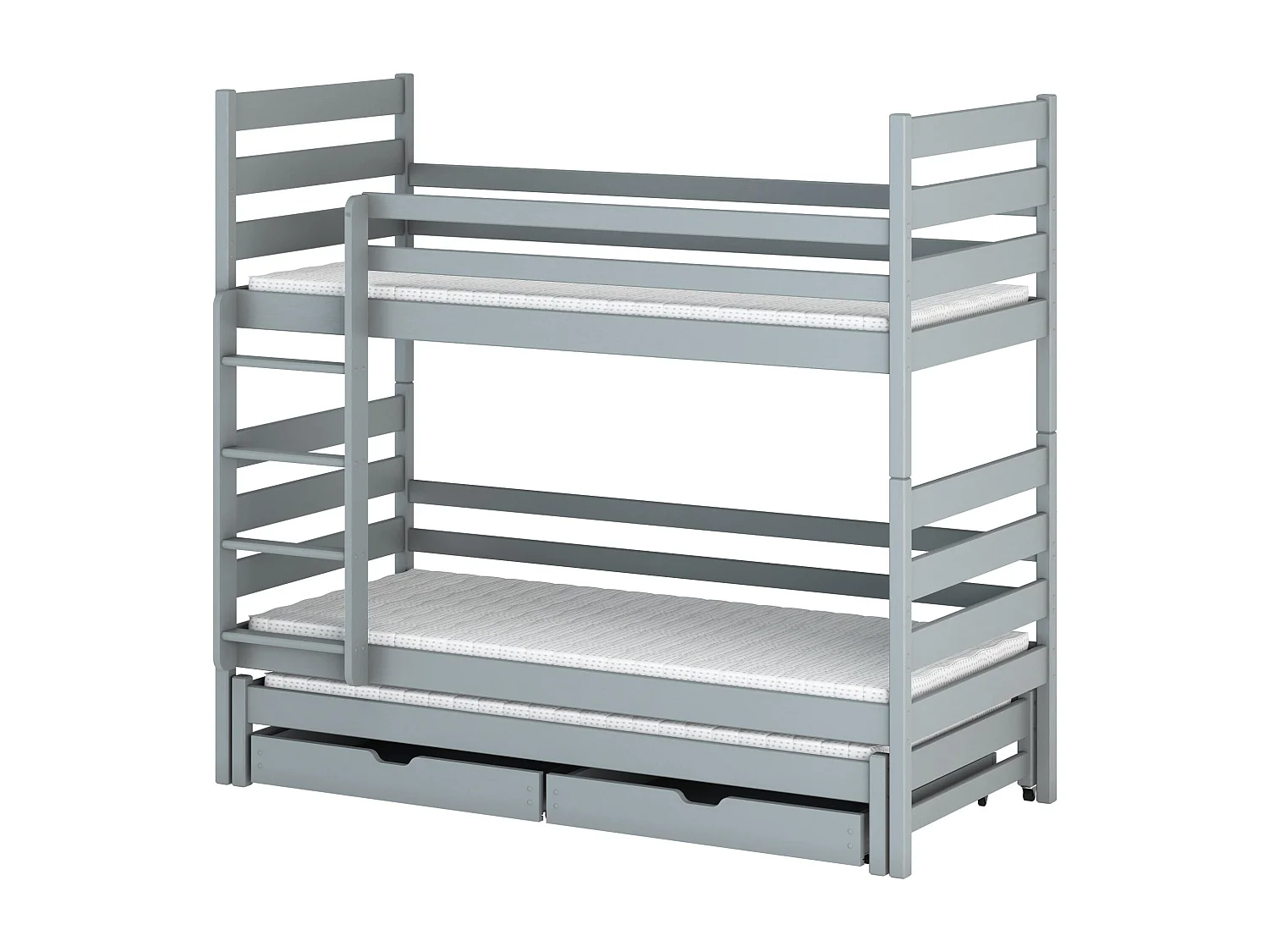 Stapelbed TOMI BB012 90x180 cm Grijs