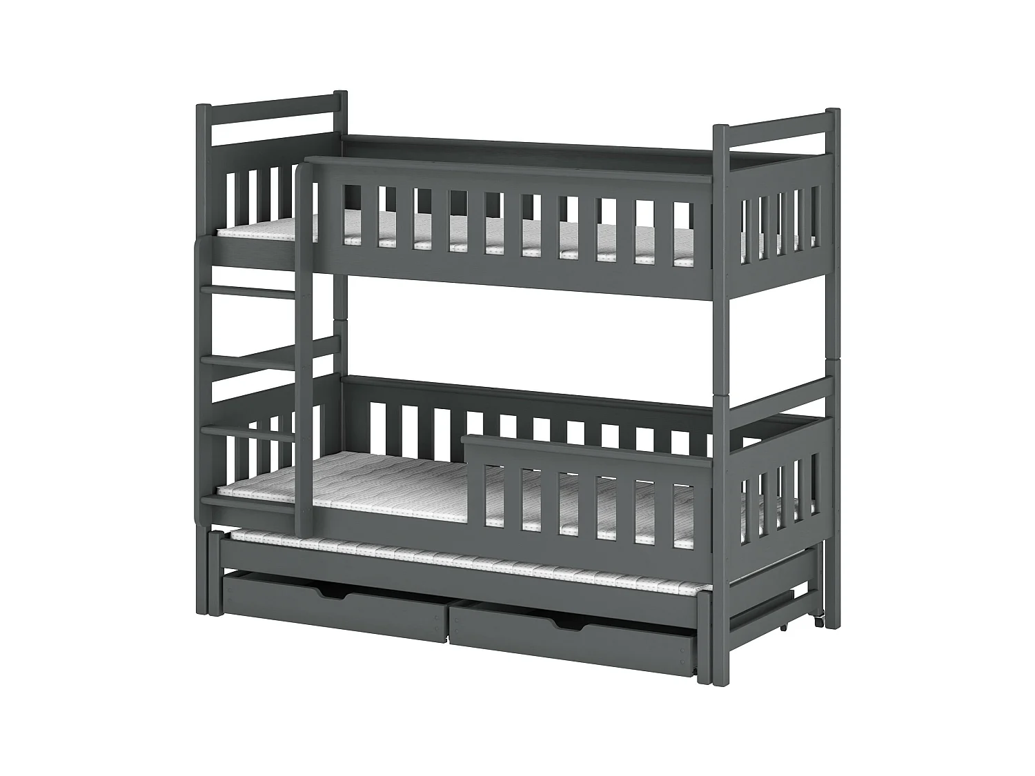 Stapelbed LEA BB004 90x190 cm Grafiet