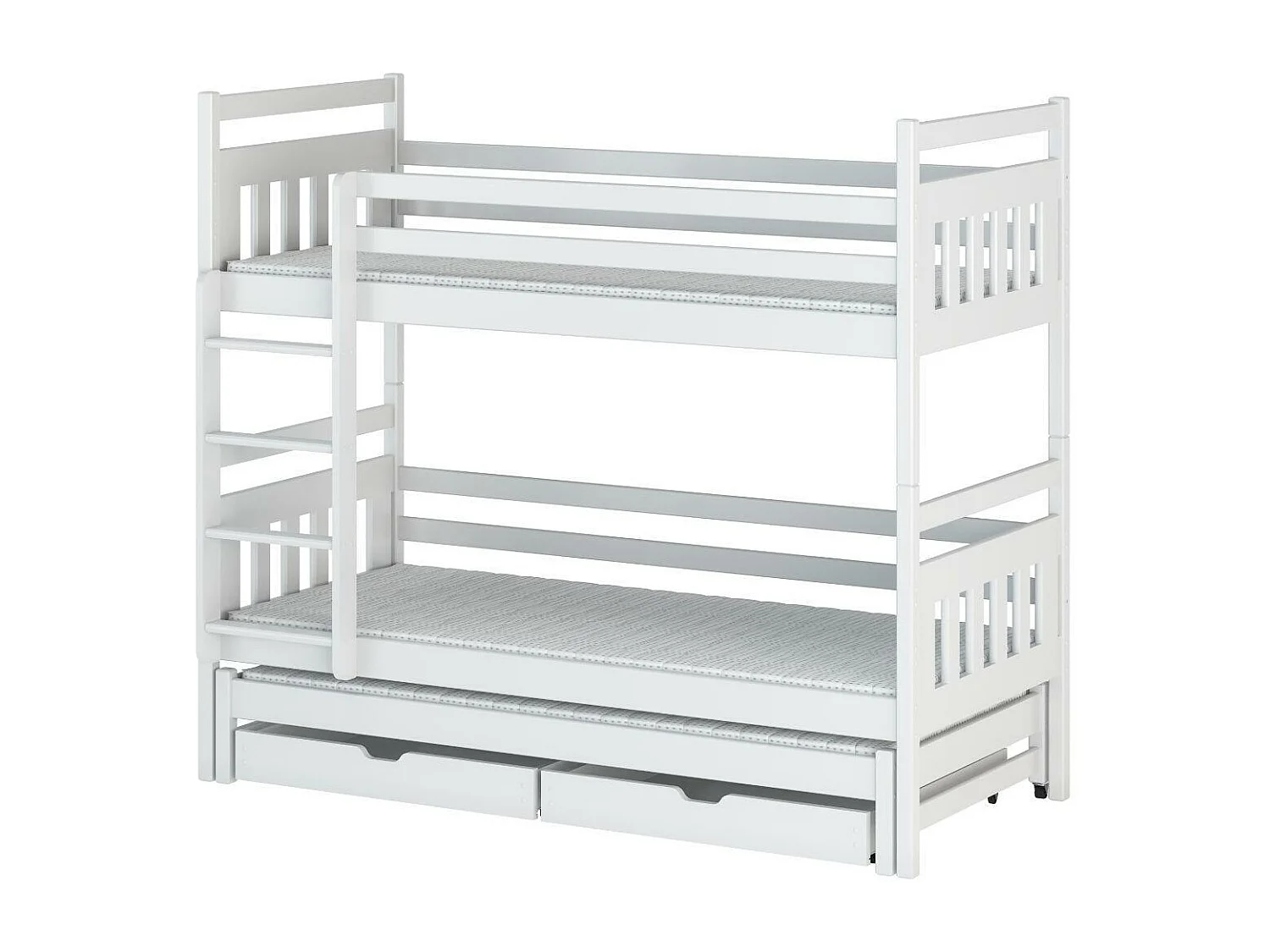 Lits superposés SEWERYN BB012 90x180 cm Blanc