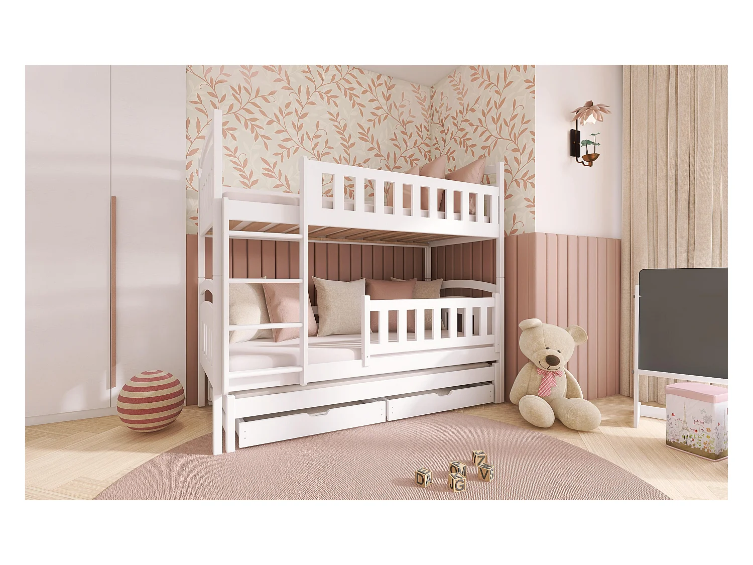 Litera BLANKA BB012 90x180 cm Blanco