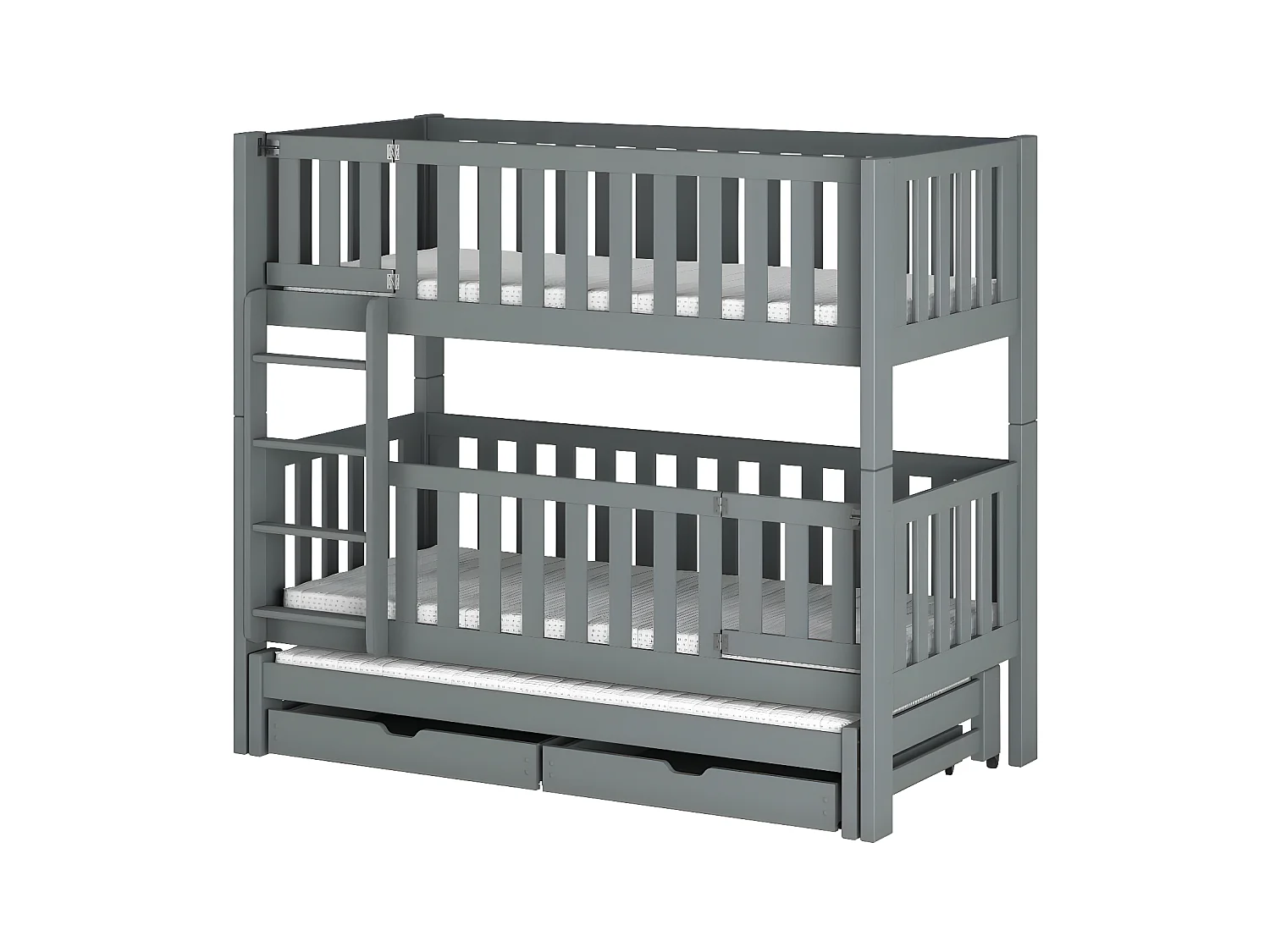 Lits superposés AGATA BB002 80x180 cm Gris
