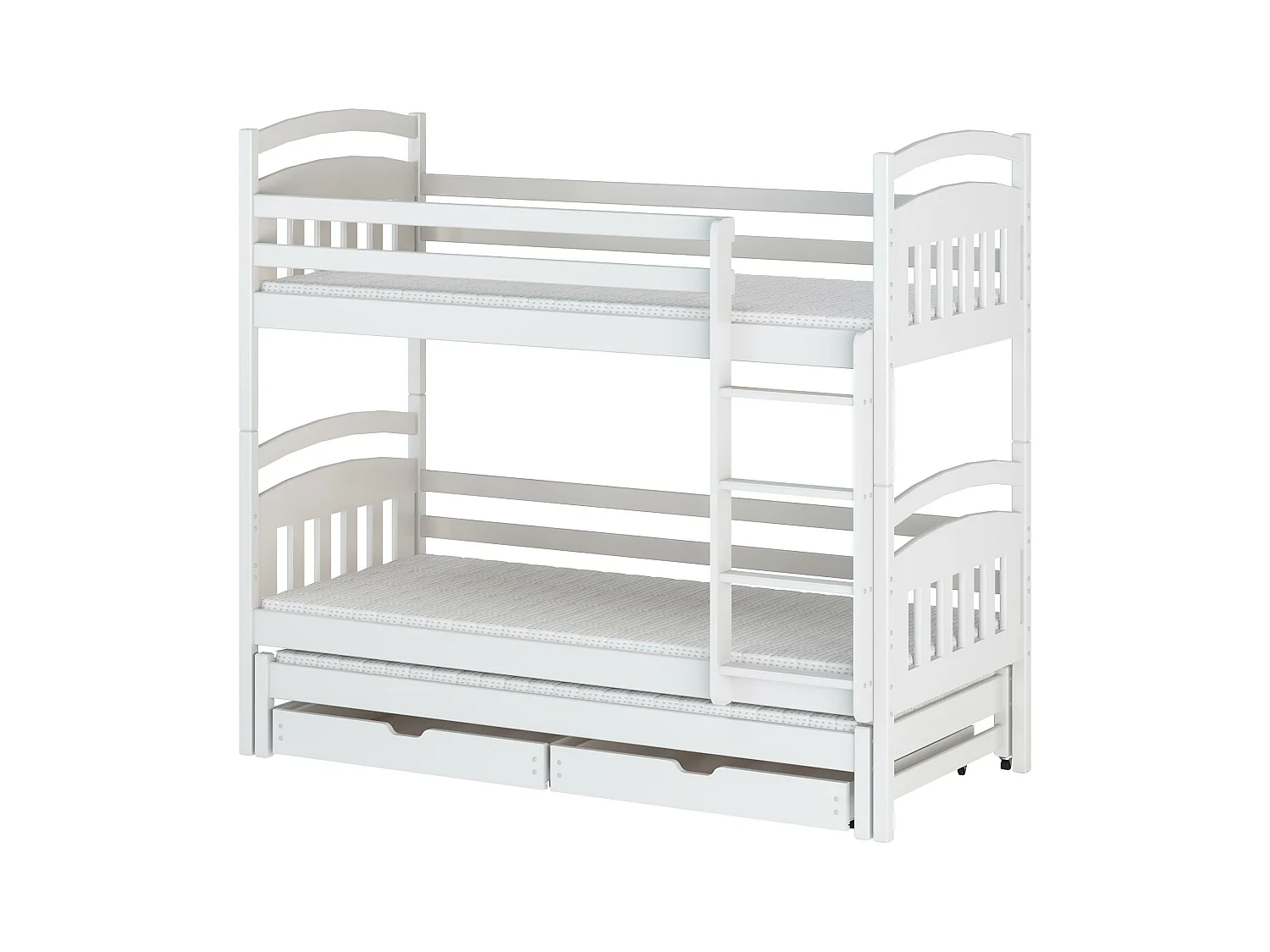 Stapelbed ALAN BB003 80x200 cm Wit