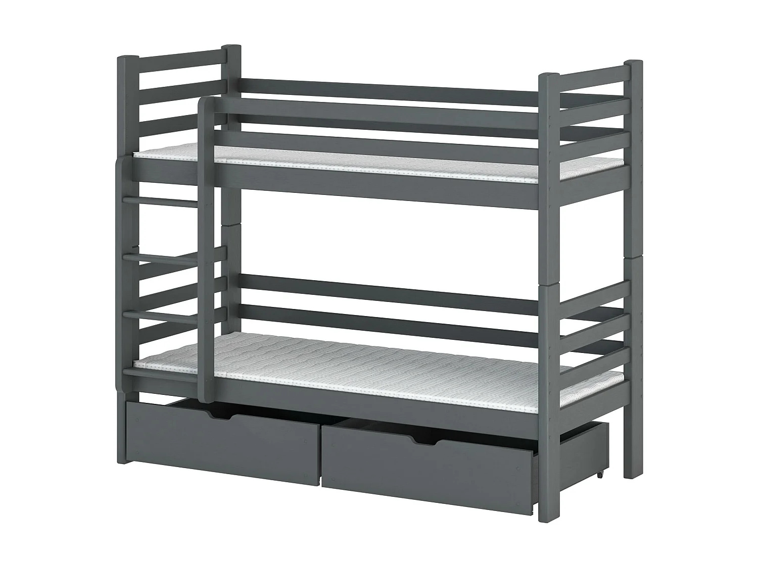 Etagenbett PATRYK BB013 80x170 cm Graphit