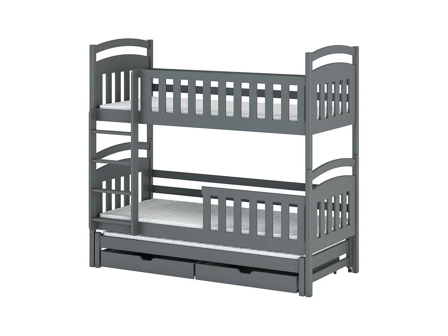Stapelbed VIKI BB012 90x180 cm Grafiet