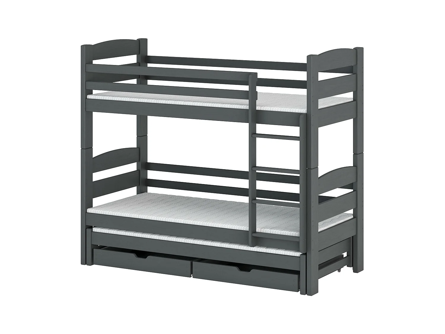 Stapelbed CEZAR BB012 90x180 cm Grafiet