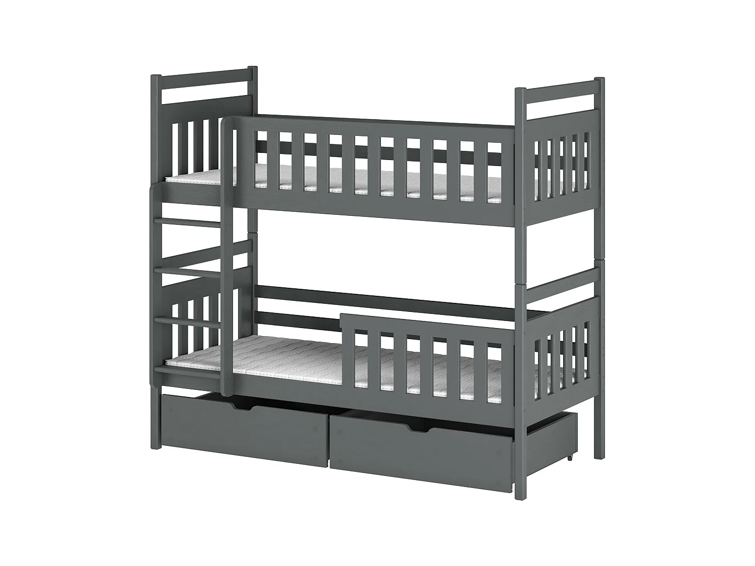 Stapelbed MONIKA BB004 90x190 cm Grafiet