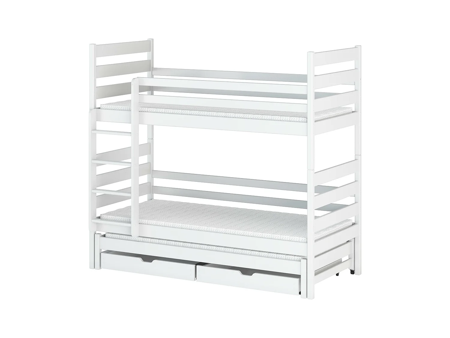 Letto a castello TOMI BB014 80x190 cm Bianco