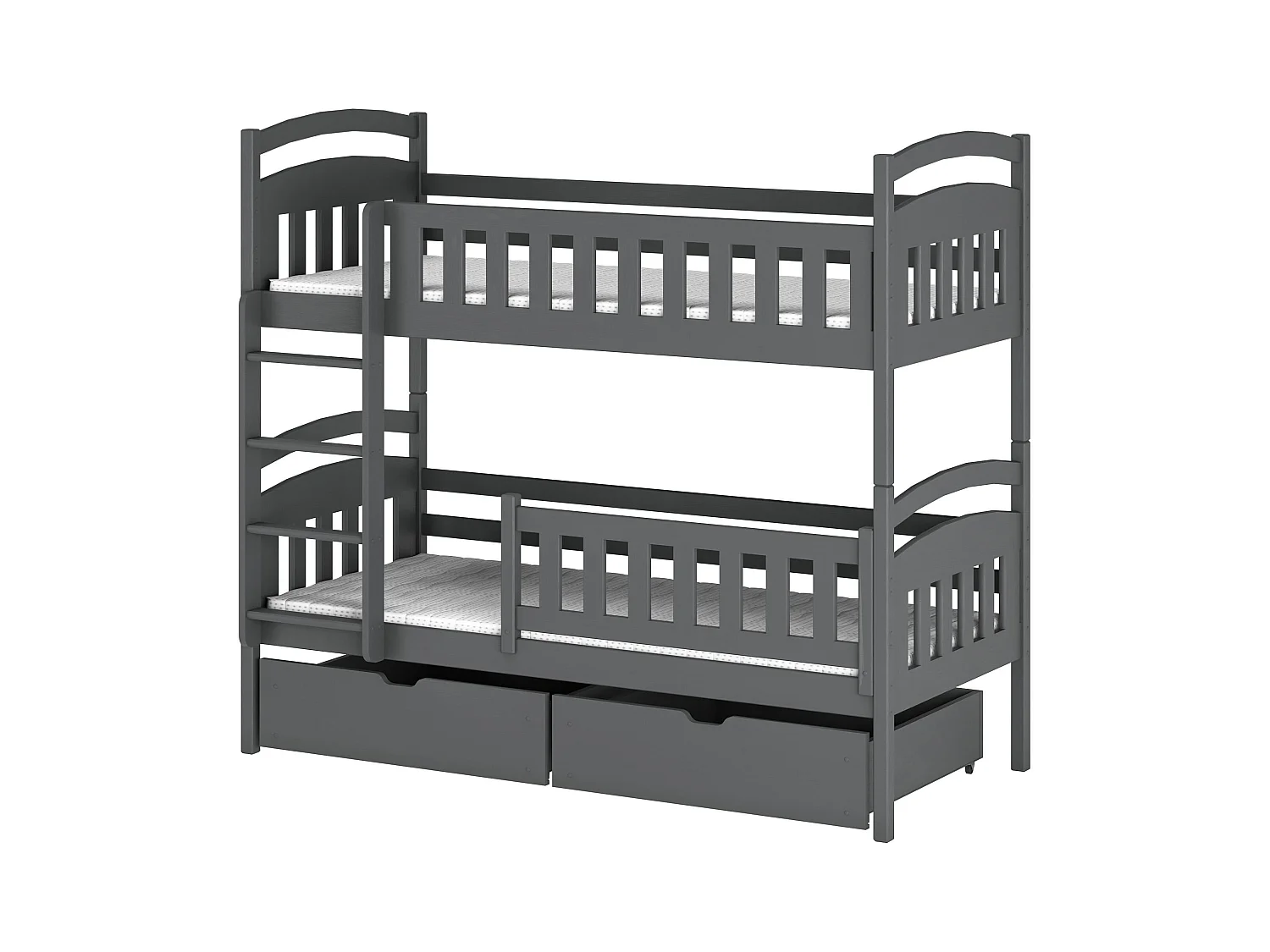 Lits superposés IGNAS BB013 80x170 cm Gris