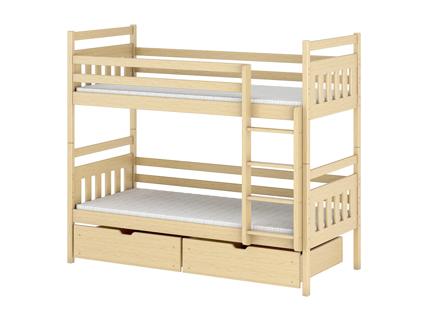 Letto a castello ADAS BB012 90x180 cm Beige