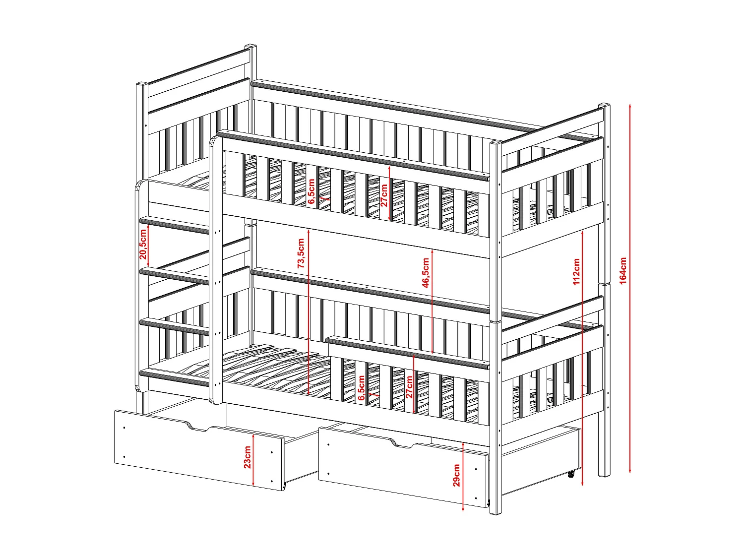 Litera TEZO BB001 80x160 cm Beige