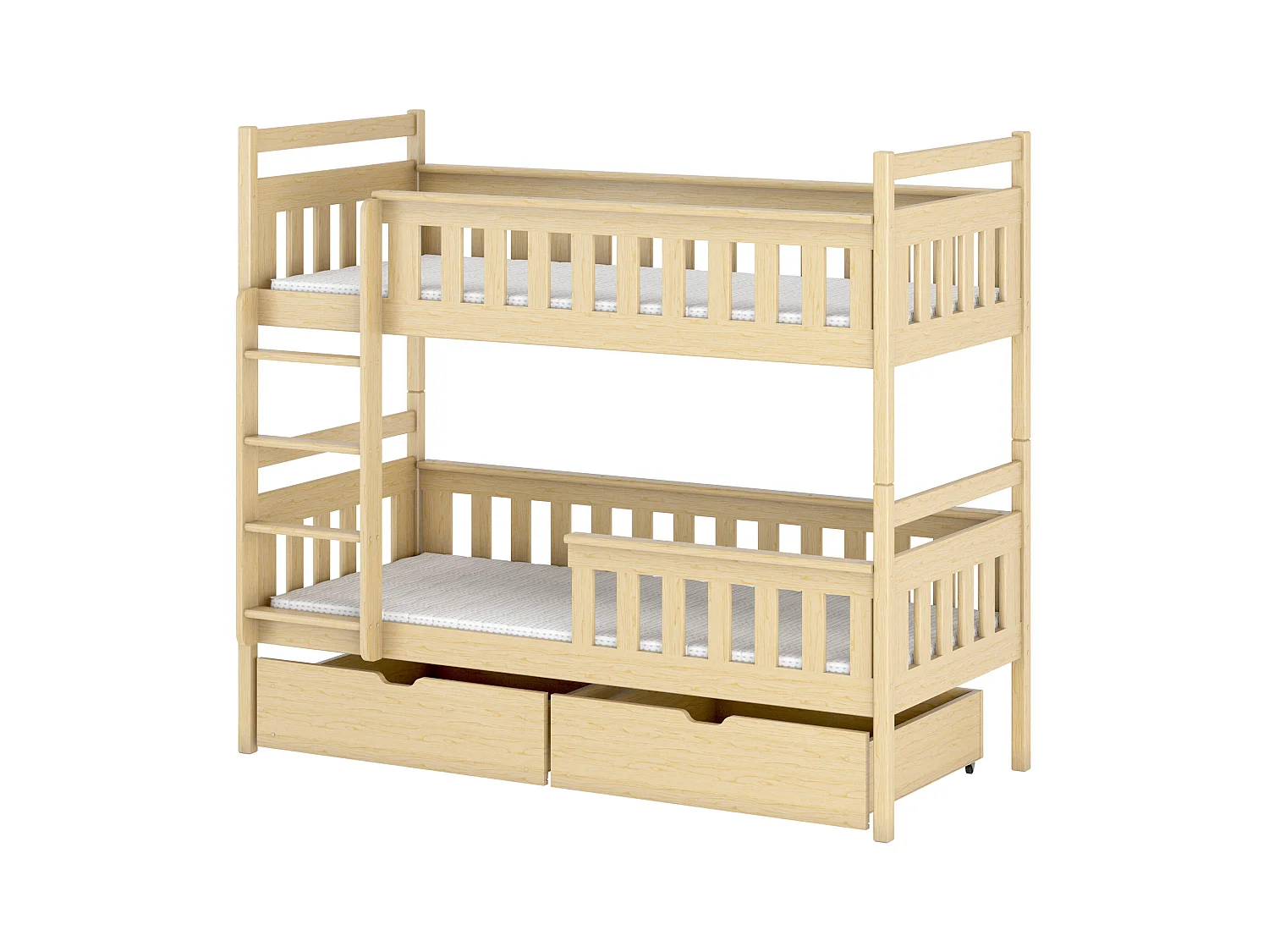 Lits superposés TEZO BB001 80x160 cm Beige