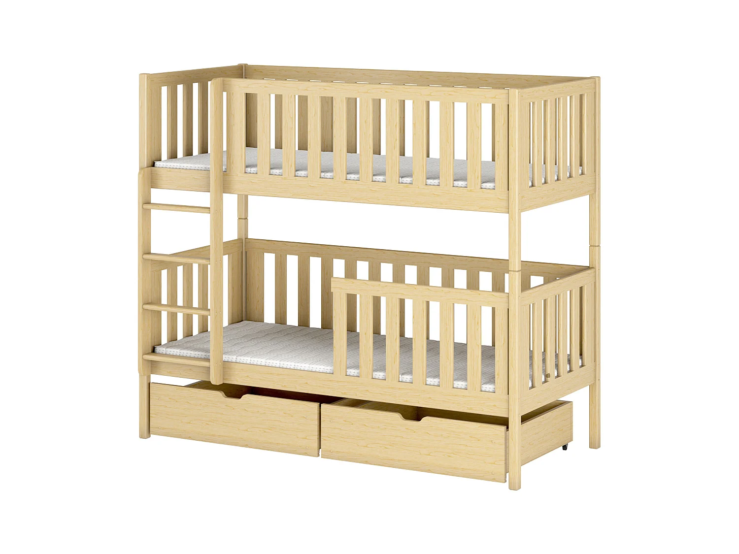Lits superposés MICHALINA BB014 80x190 cm Beige