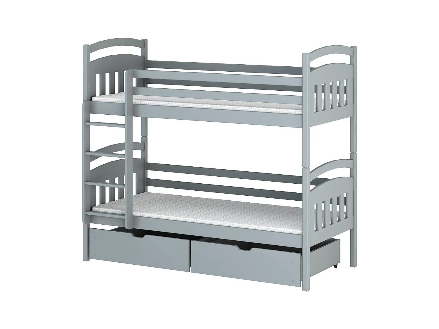 Lits superposés GABI BB014 80x190 cm Gris