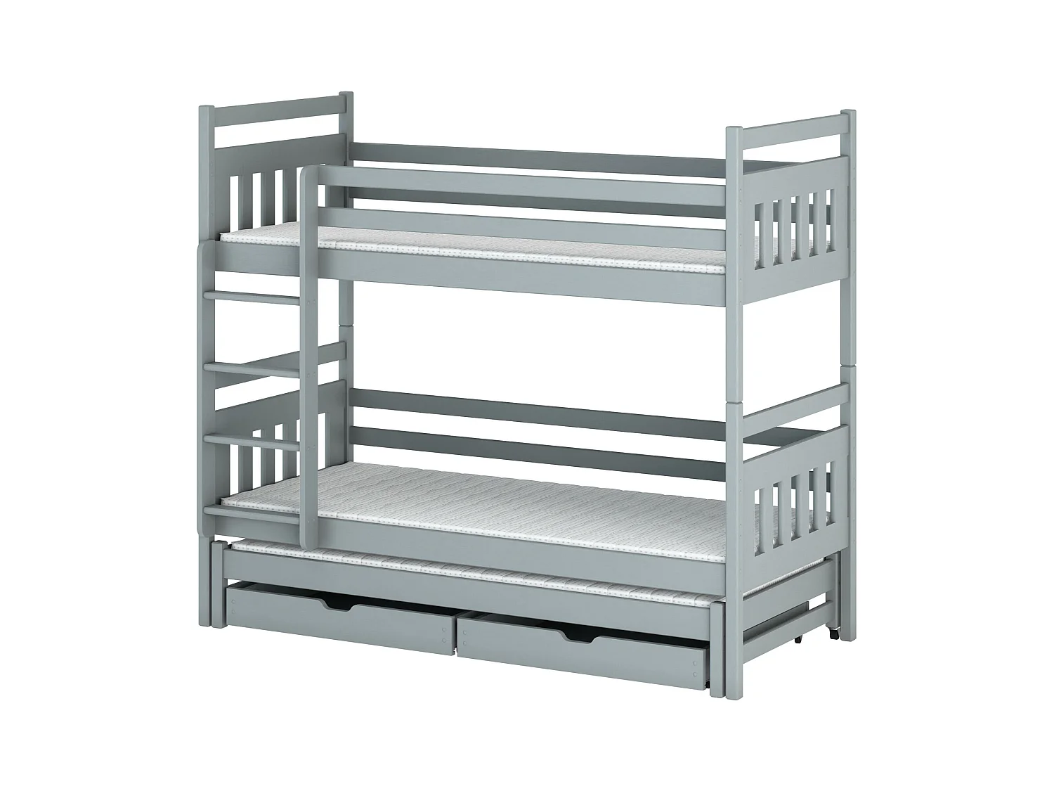 Lits superposés SEWERYN BB014 80x190 cm Gris