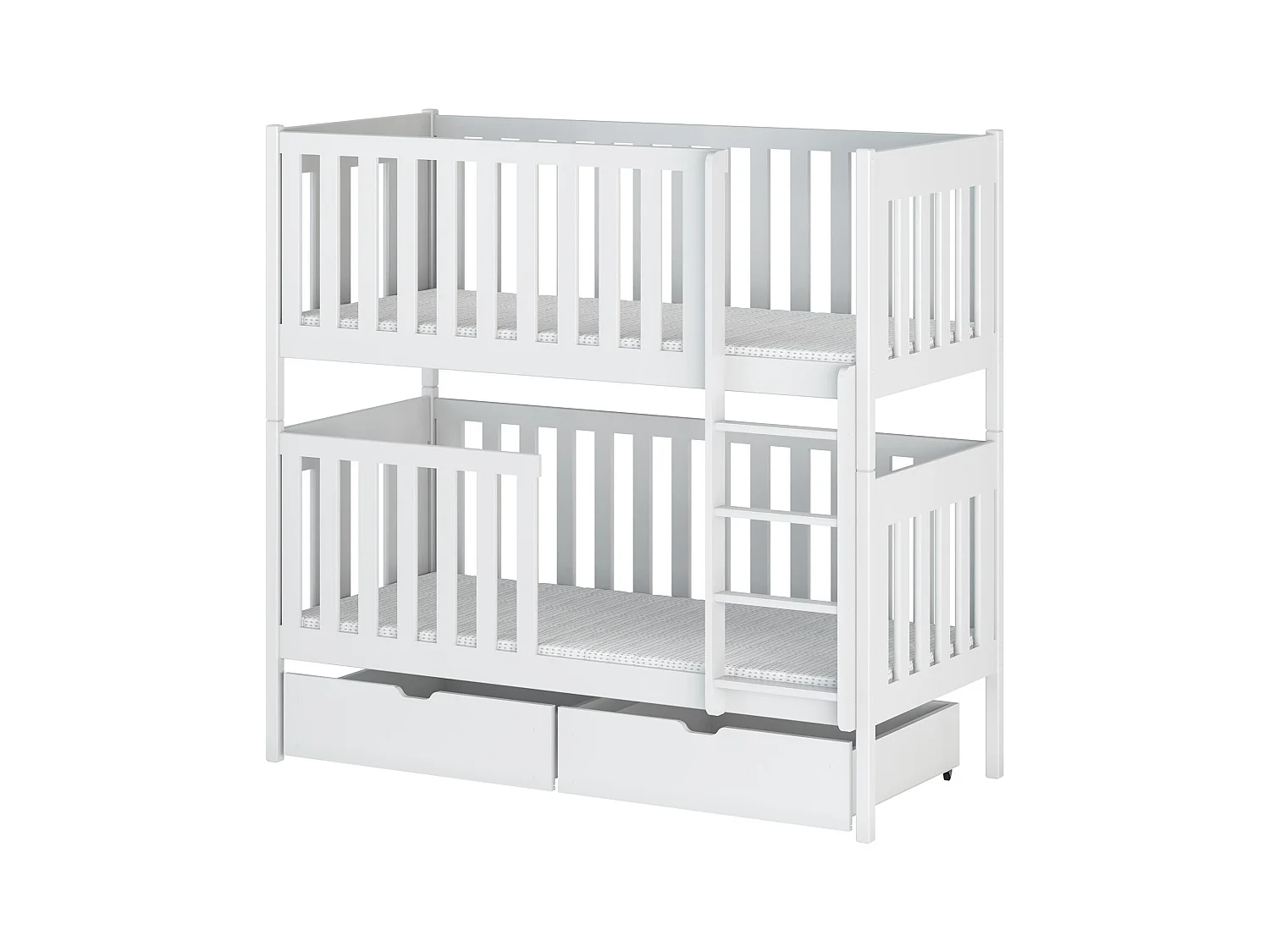 Lits superposés DAWID BB001 80x160 cm Blanc