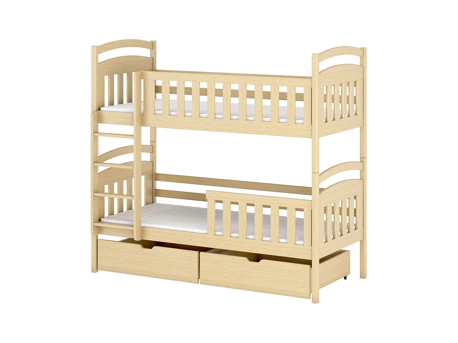 Lits superposés SEBUS BB013 80x170 cm Beige