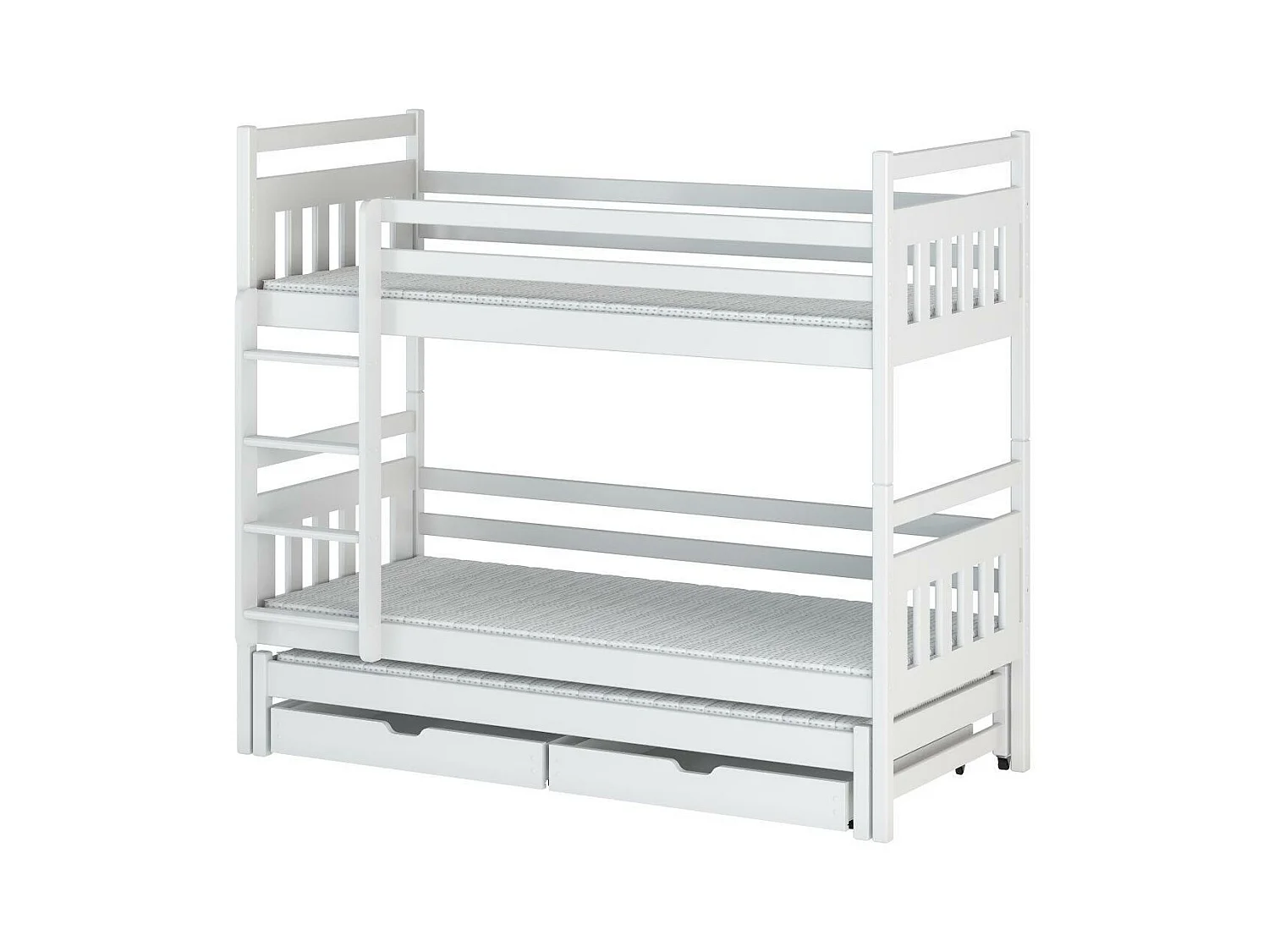 Lits superposés SEWERYN BB014 80x190 cm Blanc
