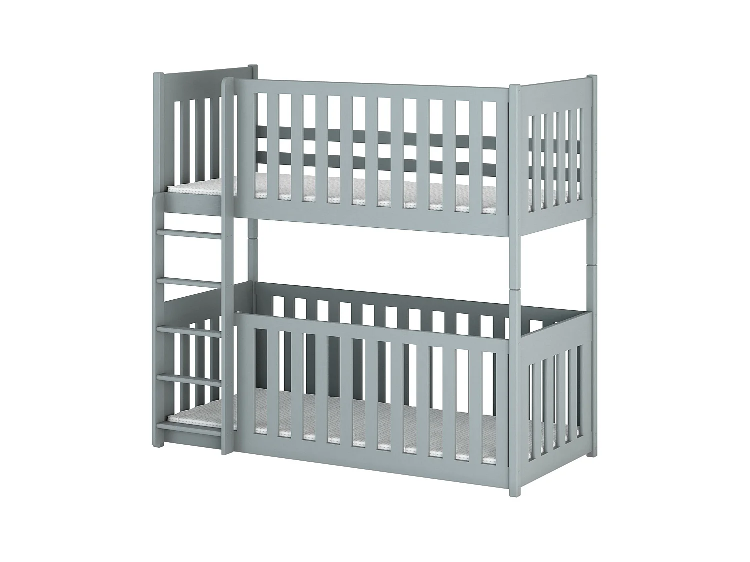Letto a castello KONRAD BB005 90x200 cm Grigio