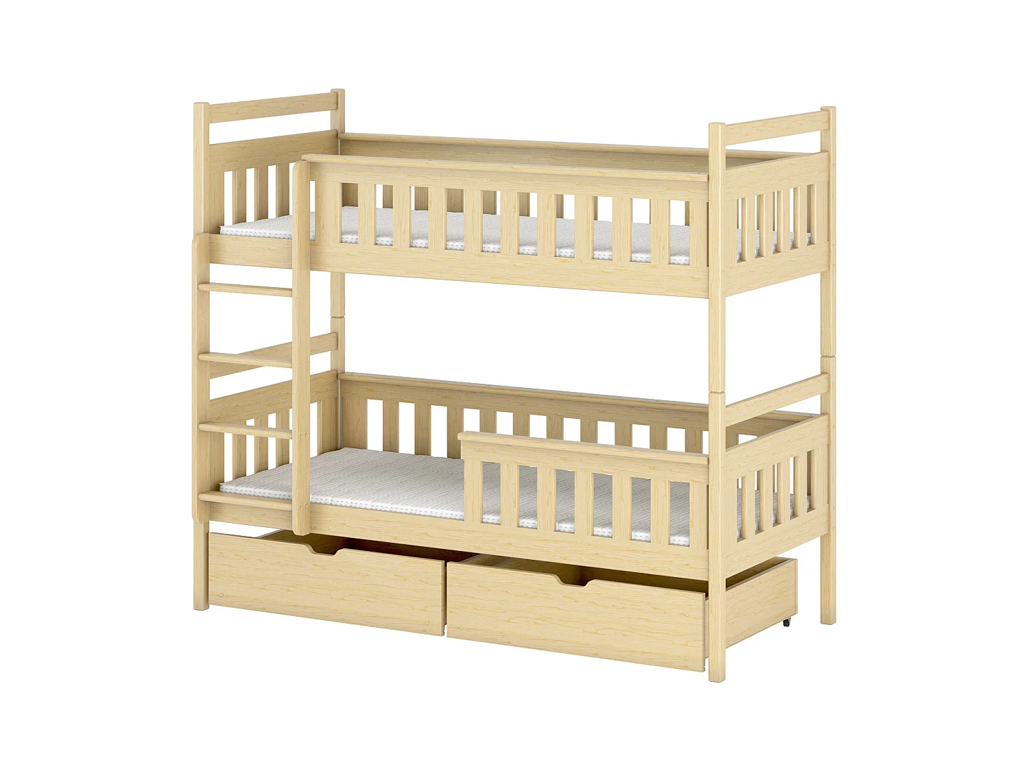 Lits superposés TEZO BB014 80x190 cm Beige