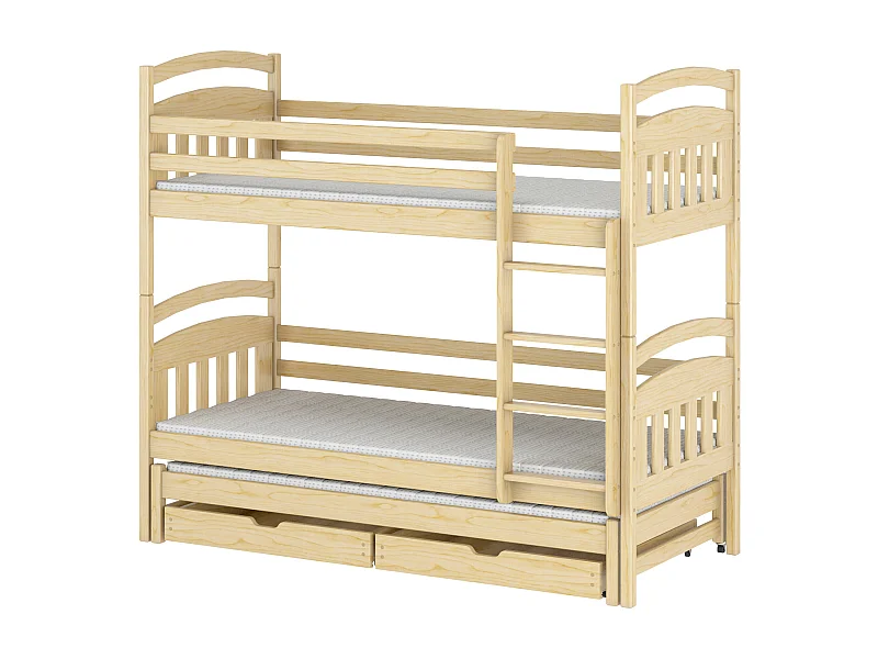 Letto a castello ALAN BB005 90x200 cm Beige