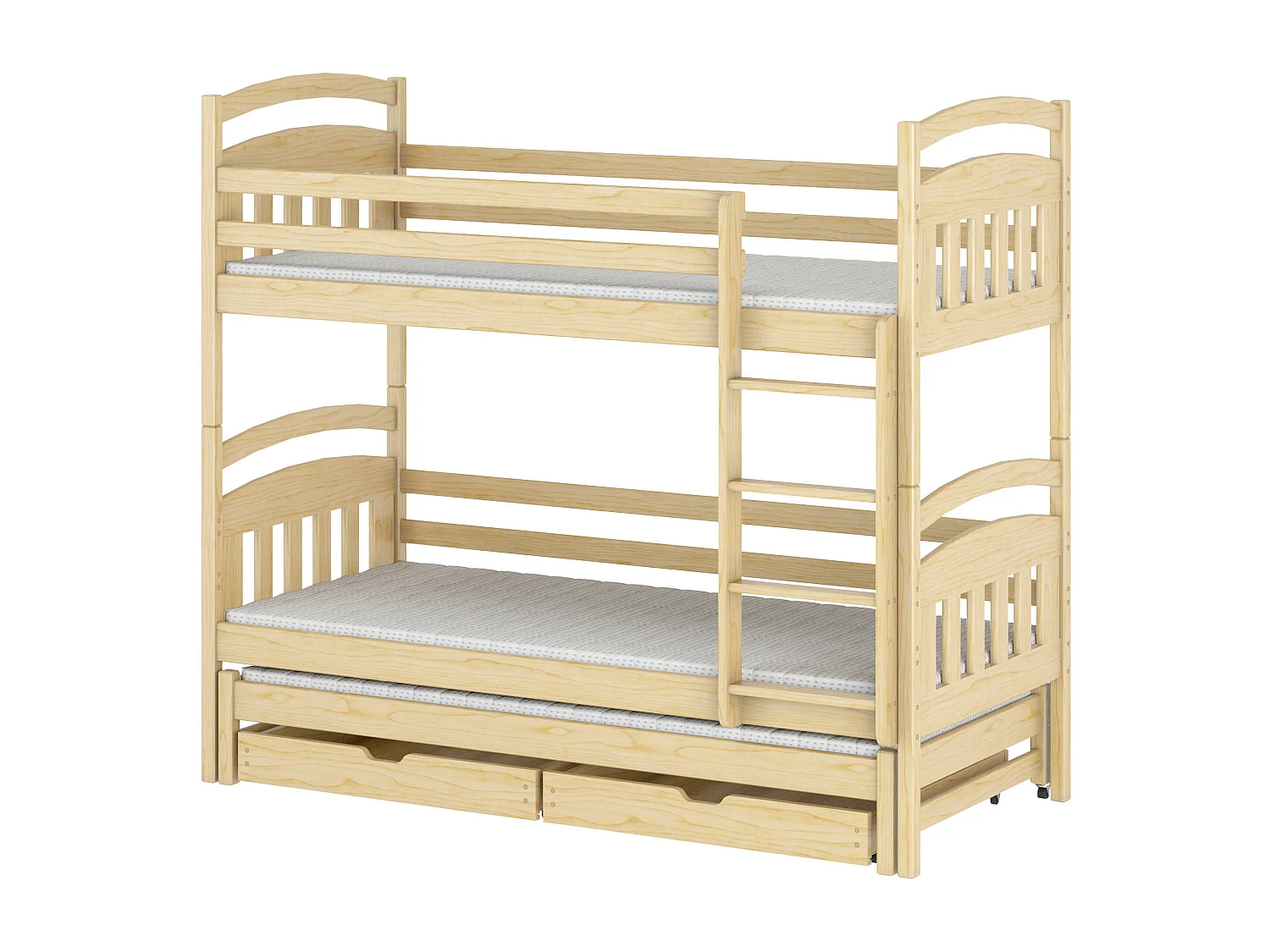 Letto a castello ALAN BB005 90x200 cm Beige