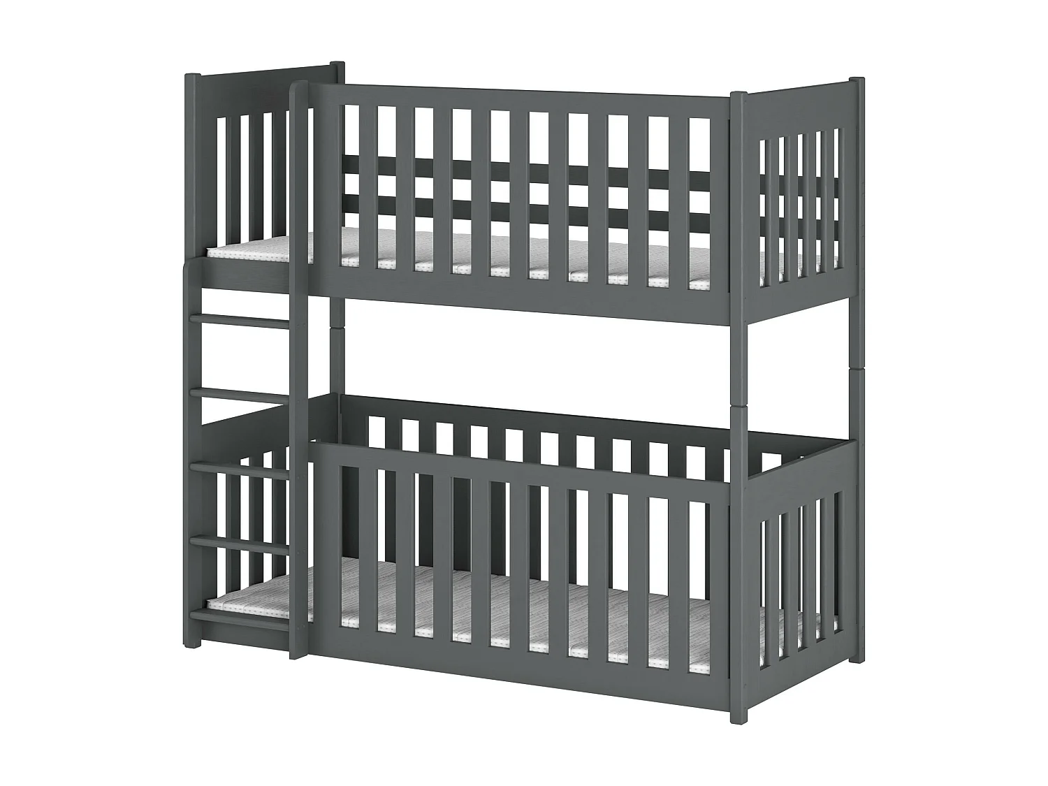 Stapelbed KONRAD BB001 80x160 cm Grafiet