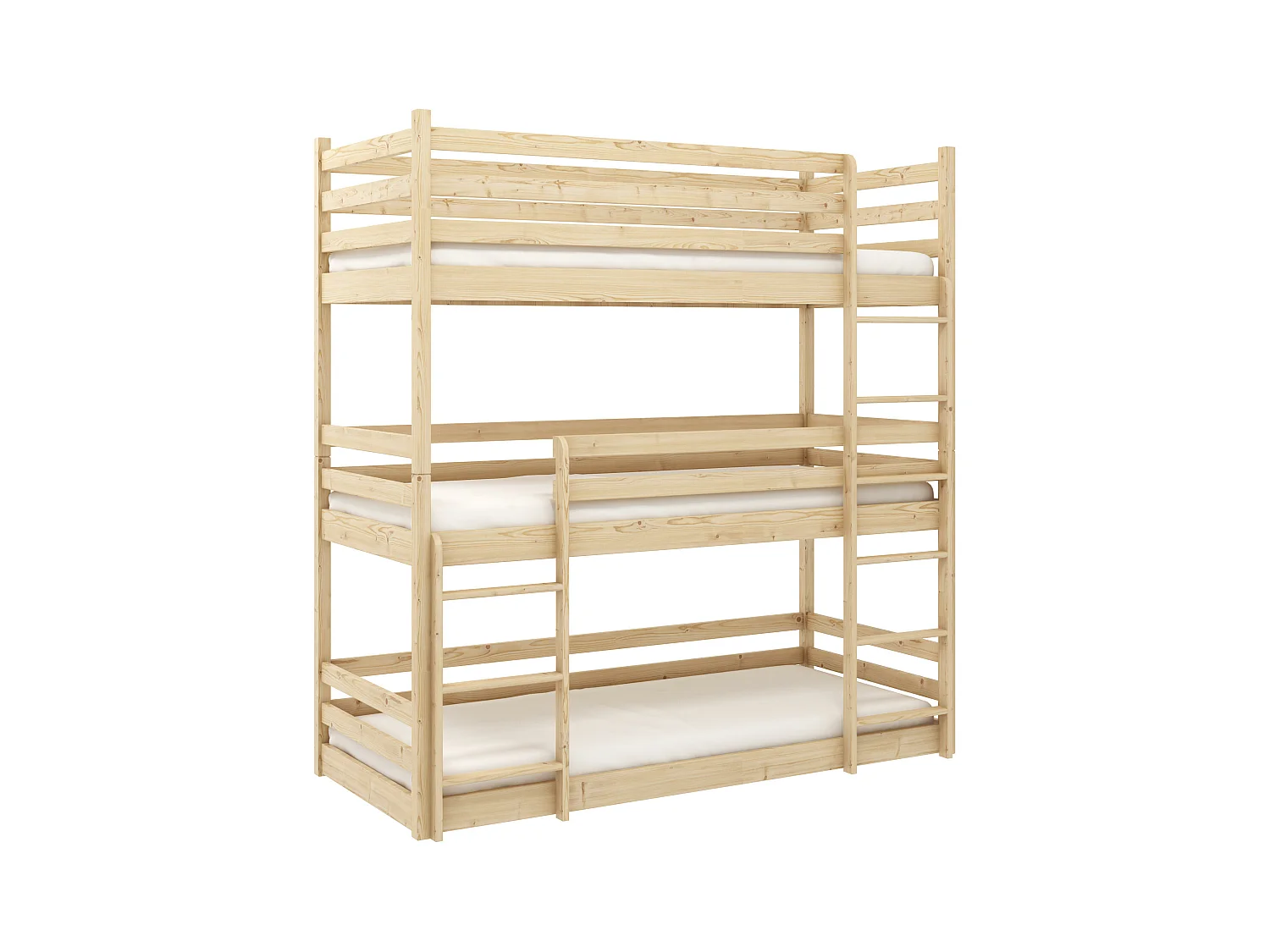 Lits superposés TED BB002 80x180 cm Beige
