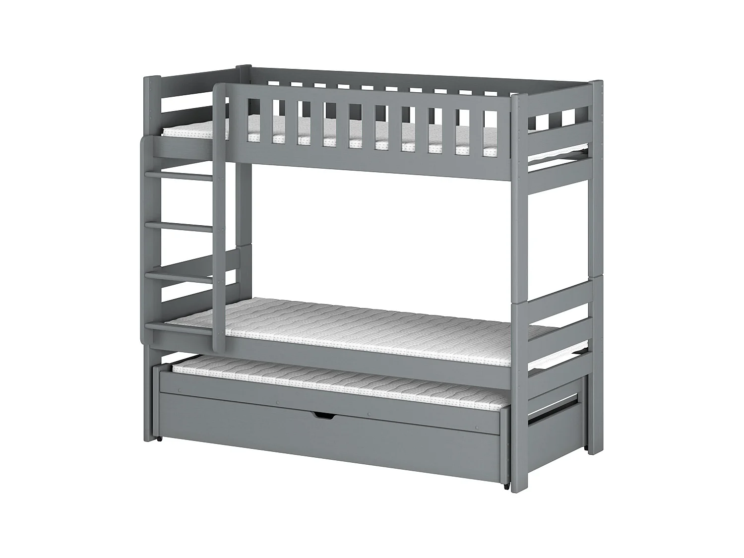 Stapelbed HARVEY BB004 90x190 cm Grijs