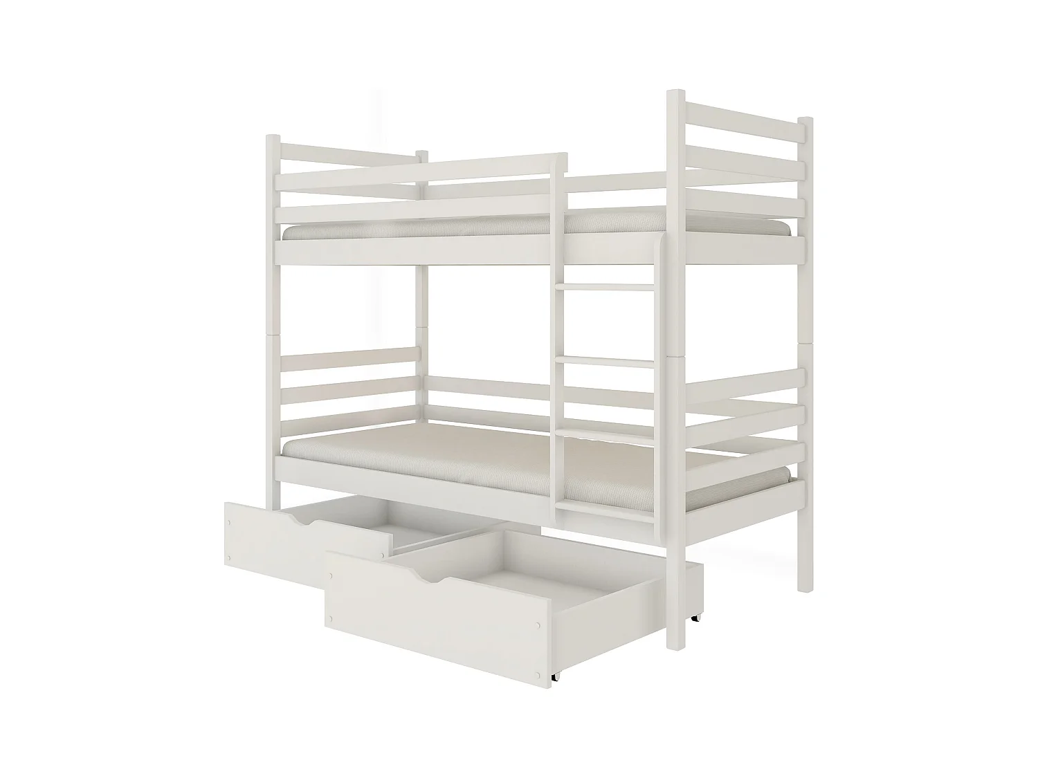Lits superposés NEMO BB001 80x160 cm Blanc