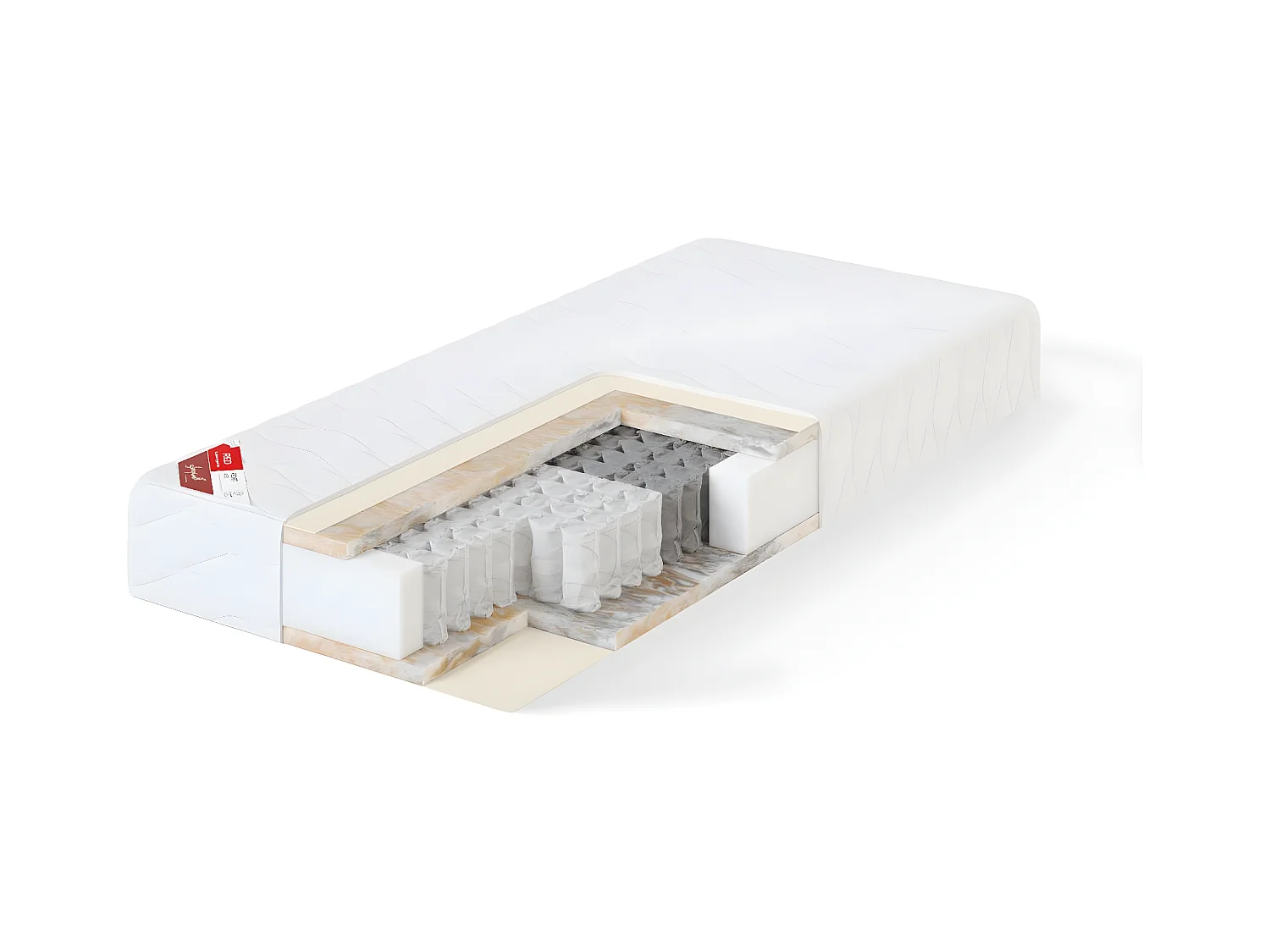 Matras R-LUX MSS005 S 90x200x22 Wit