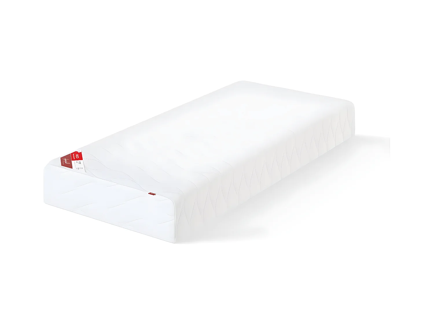 Matelas R-LUX MSS005 H 90x200x22 Blanc