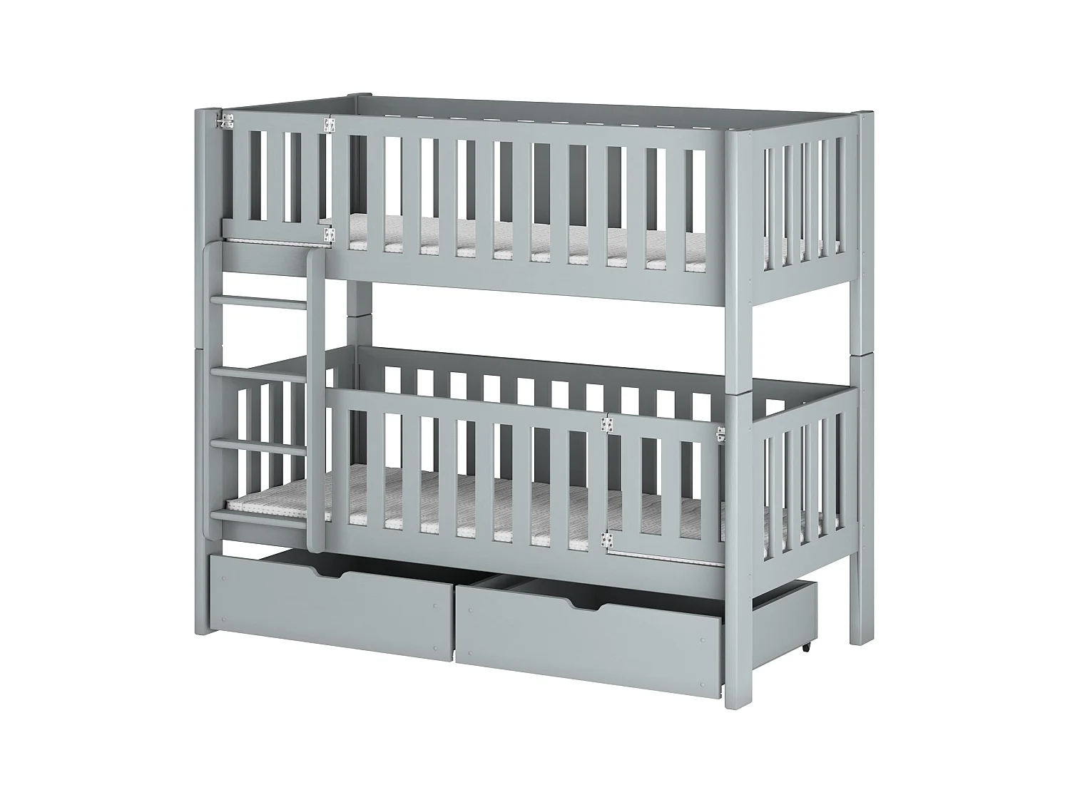 Stapelbed KSAWERY BB002 80x180 cm Grijs