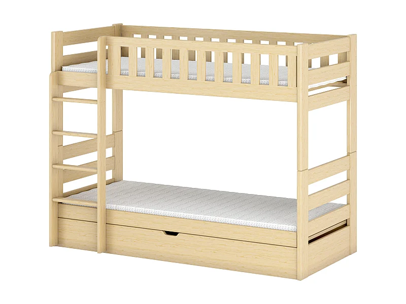 Letto a castello FOCUS BB003 80x200 cm Beige