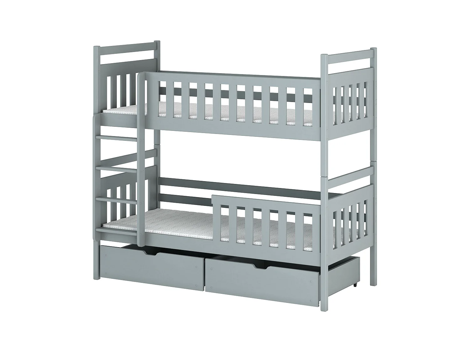 Stapelbed MONIKA BB014 80x190 cm Grijs
