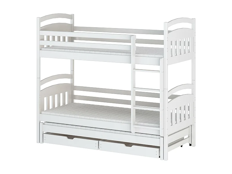 Litera ALAN BB004 90x190 cm Blanco