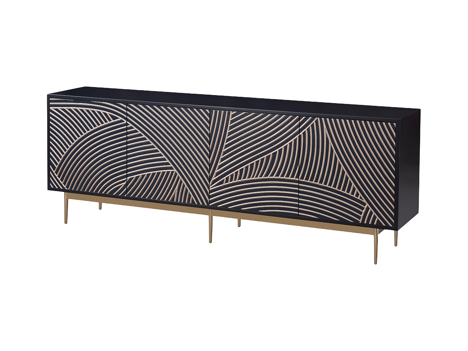 Meuble Tv STILIG RTV200 4D 200x40x72 Bleu