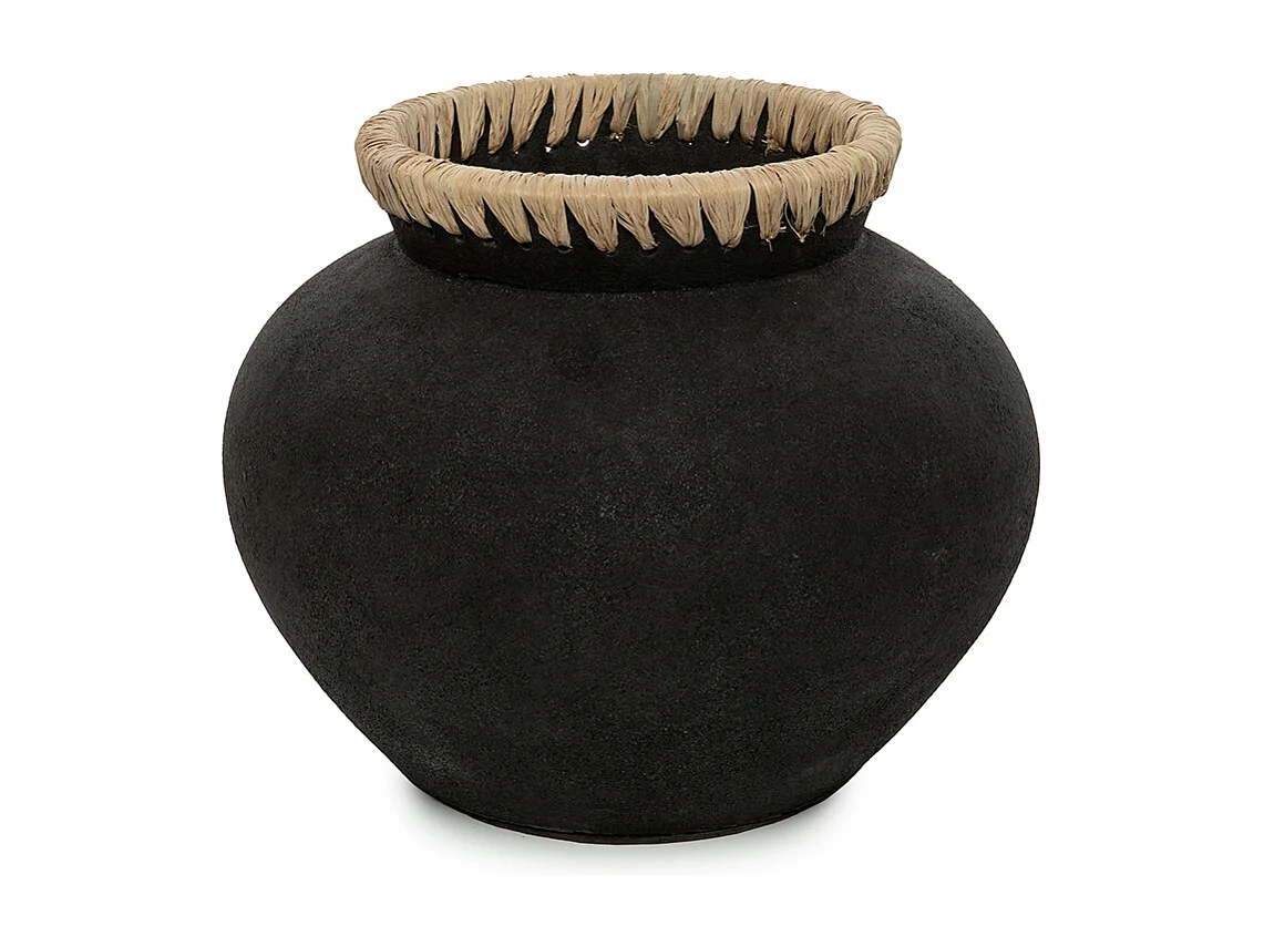 Le Vase Styly - Noir Naturel - M