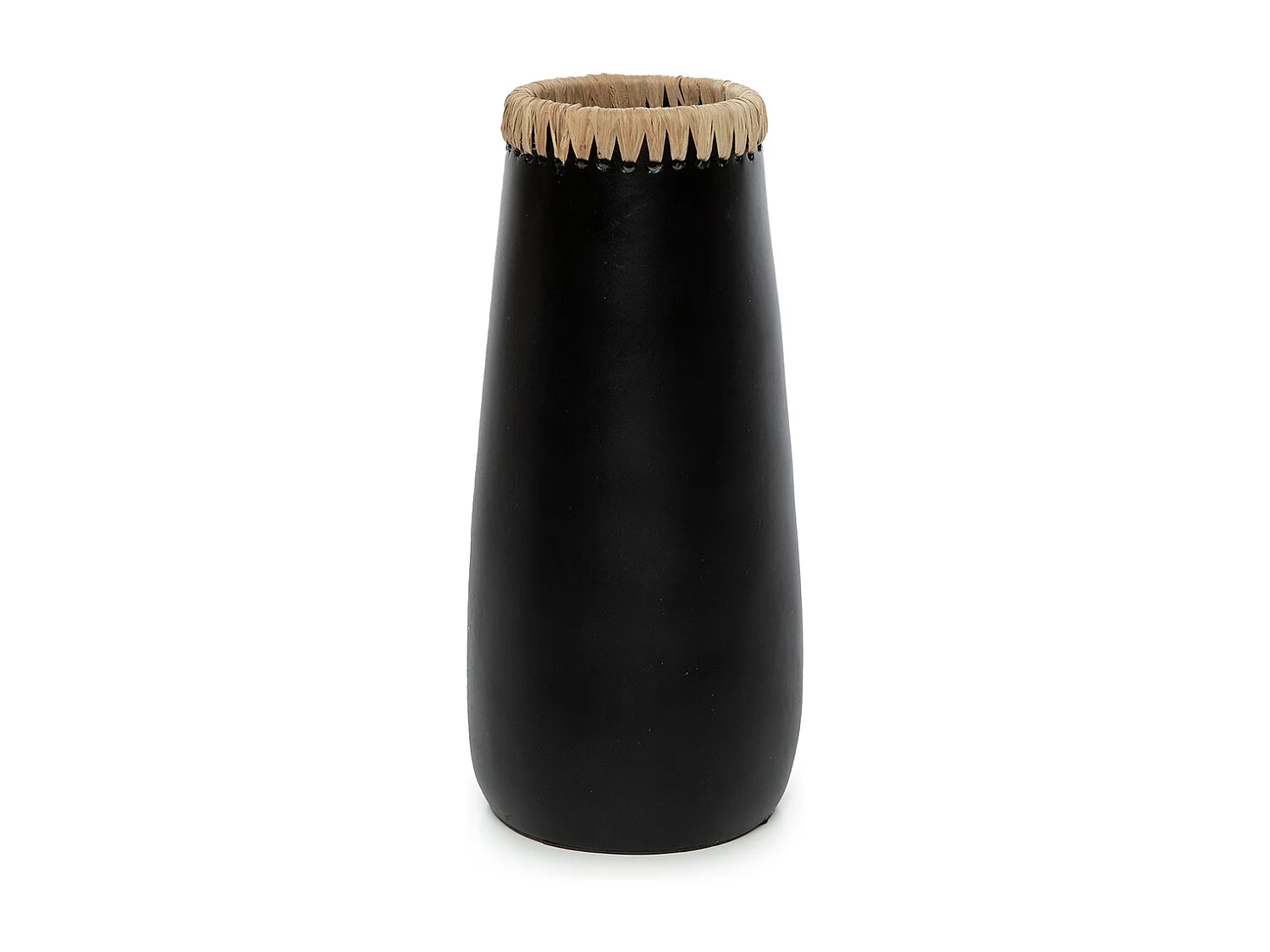 Le Vase Sneaky - Noir Naturel - L