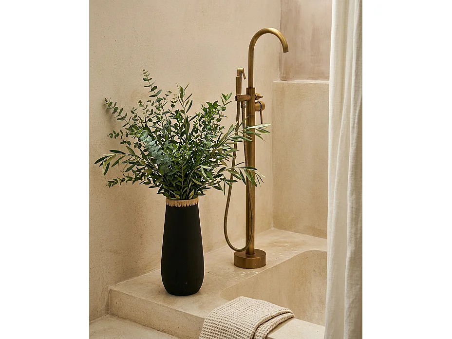 Il Vaso Sneaky - Nero Naturale - L