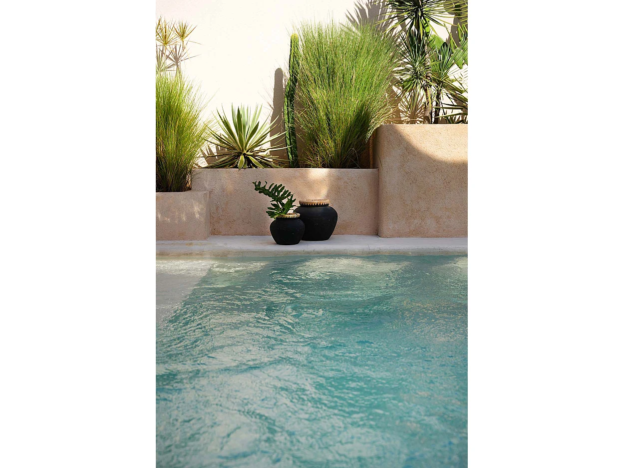 Le Vase Styly - Noir Naturel - L