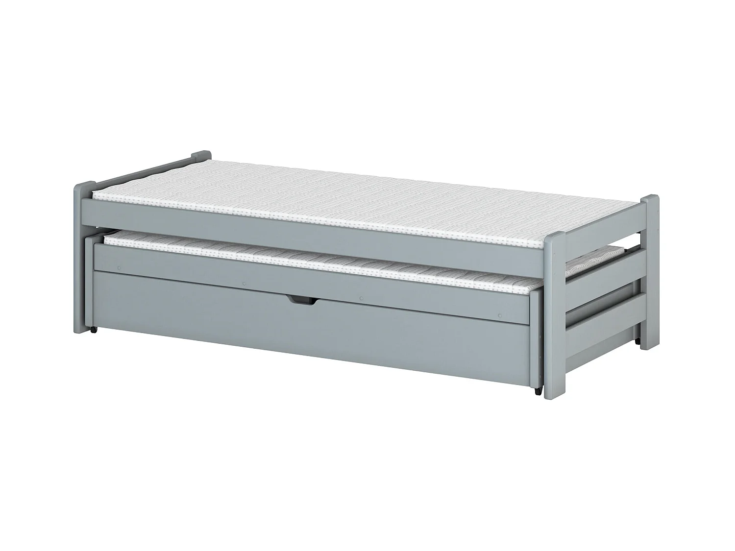 Lit enfant ANIS KSB014 80x190 cm Gris