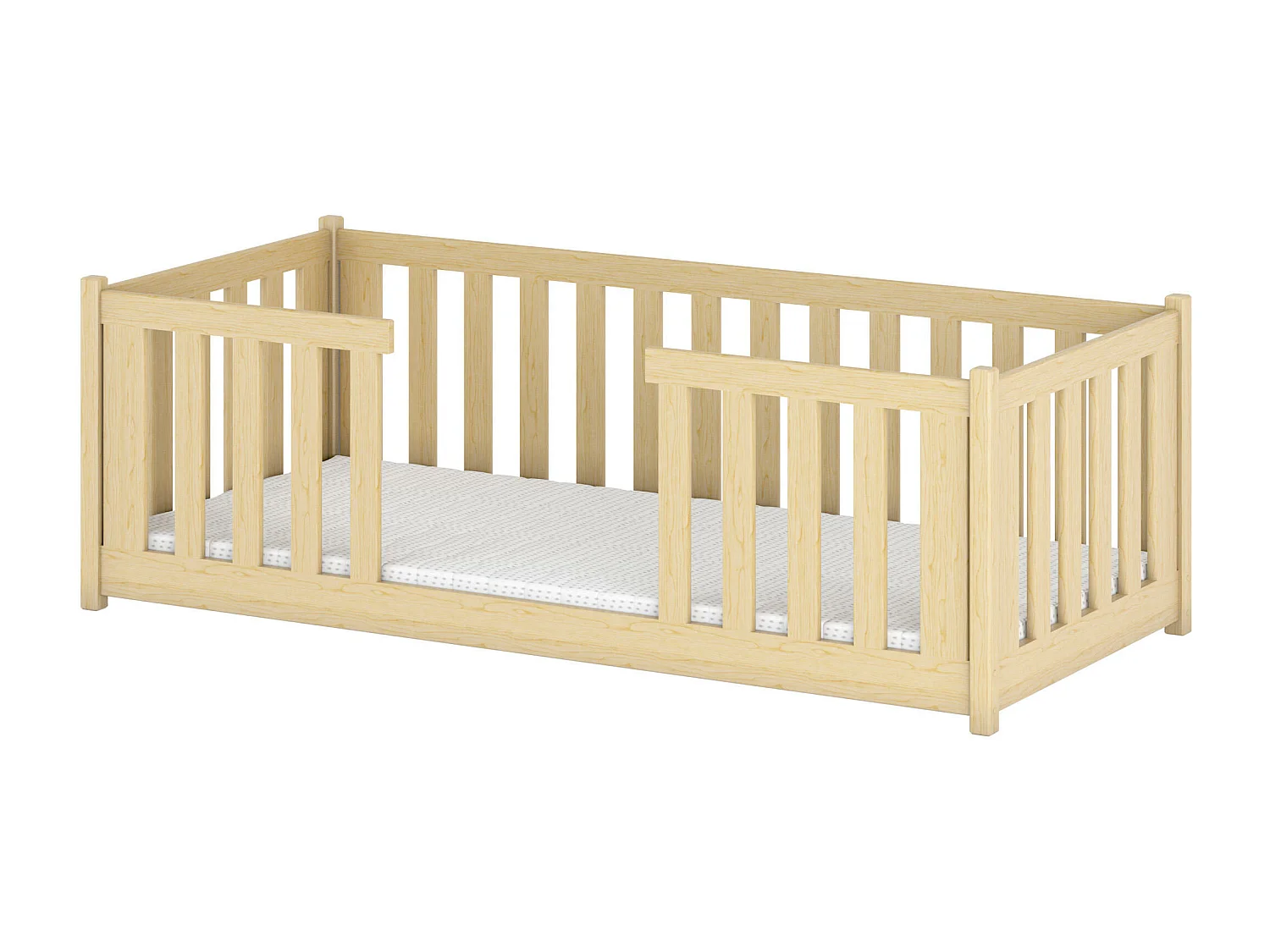 Cama de solteiro infantil FERO KSB012 90x180 cm Bege