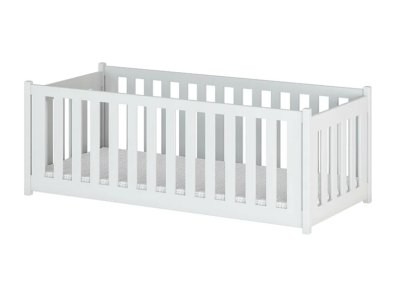 Cama de solteiro infantil CONCEPT KSB012 90x180 cm Branco
