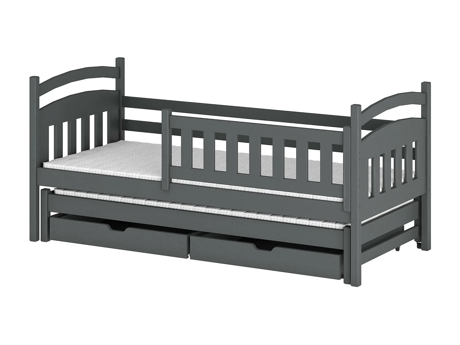 Bed GALAXY KSB004 90x190 cm Grafiet