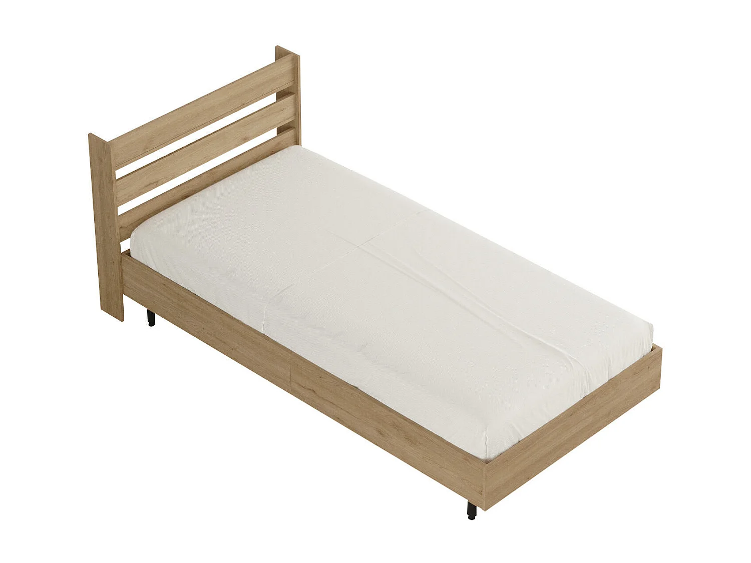 Cadre De Lit OCEAN BF007 206x109x86 Naturel