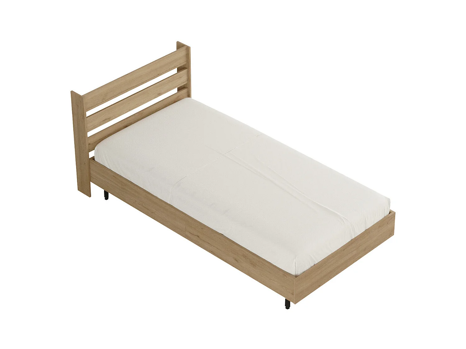 Cadre De Lit OCEAN BF007 206x109x86 Naturel