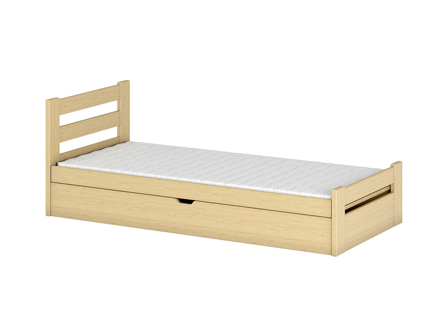 Lit enfant NELA KSB014 80x190 cm Beige