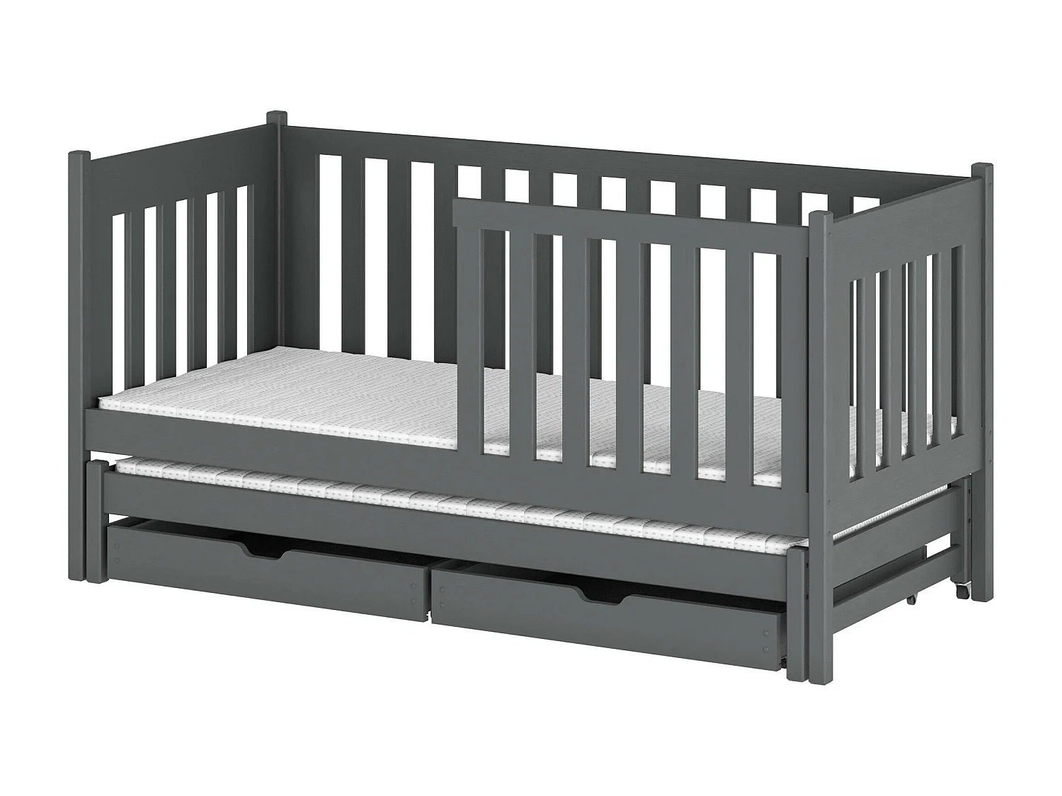 Lit enfant KAJA KSB014 80x190 cm Graphite