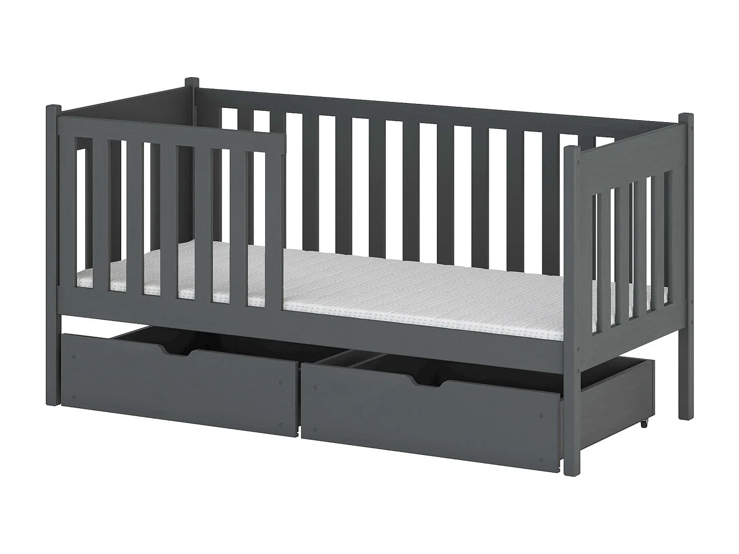 Lit enfant ALICJA KSB014 80x190 cm Graphite