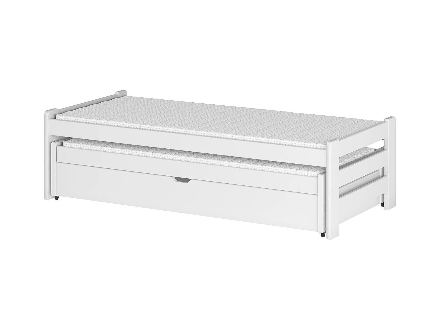 Lit enfant ANIS KSB014 80x190 cm Blanc